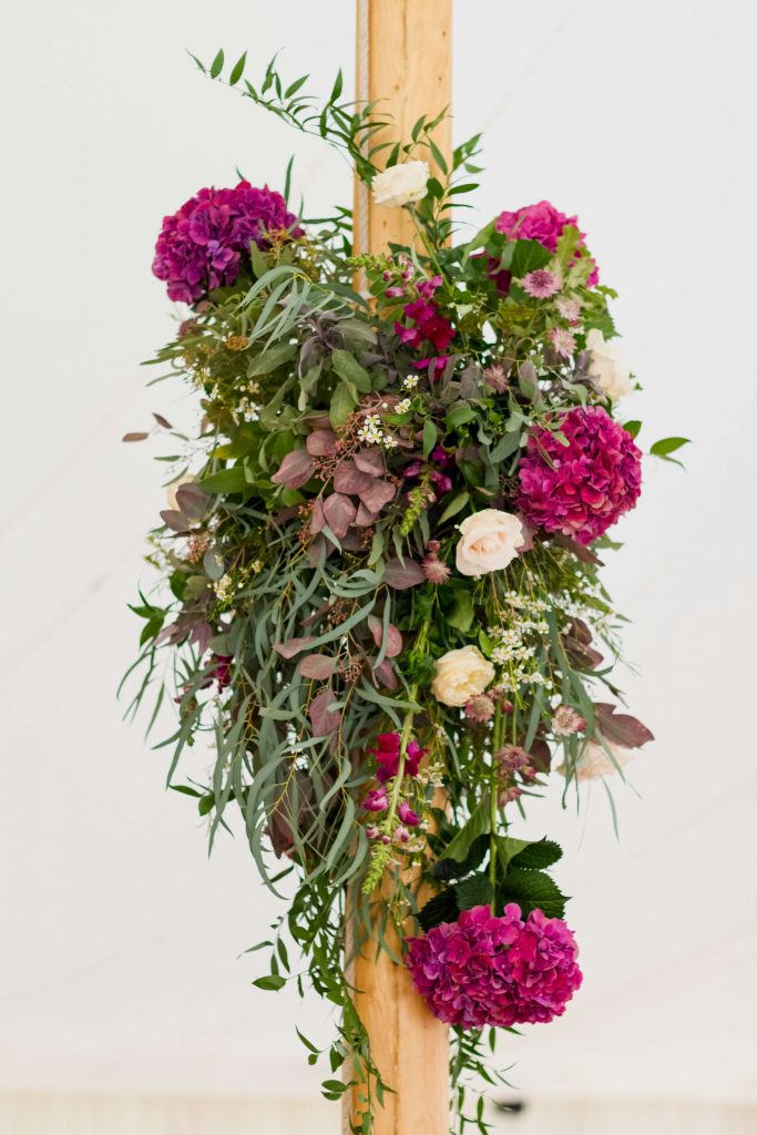 Wedding Budget Flowers for Wedding Venues and Marquees