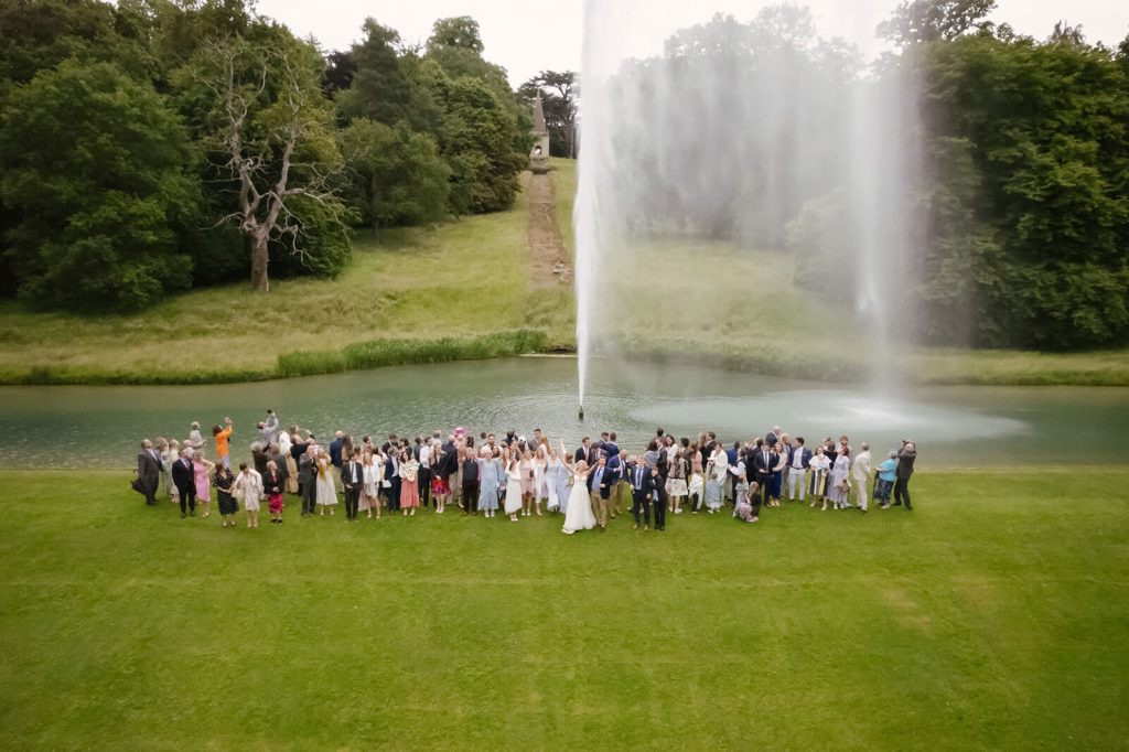 Stanway House 300 foot fountain
