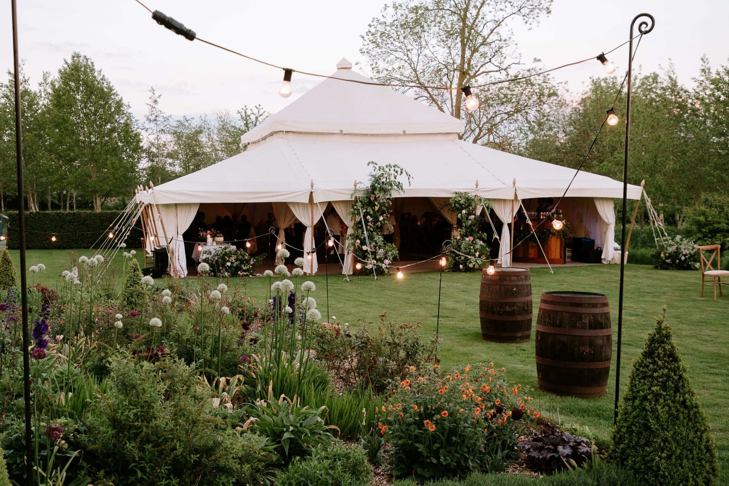 luxury marquee from Red Crest Mughal marquee tent
