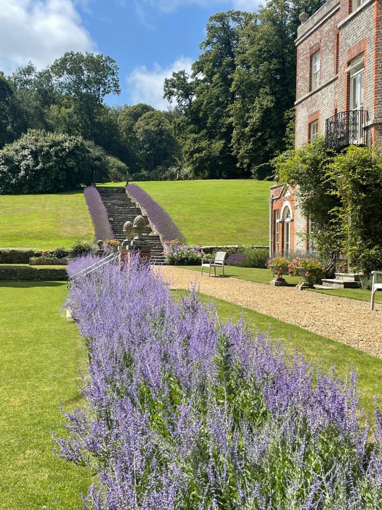 stunning gardens Nunwell House wedding